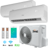 Condizionatore dual split Ferroli Ambra 7000+7000 BTU inverter A+ Wi-Fi incluso 2CP0000F + 2CP0000F + 2CP0009F 1