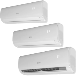 Condizionatore trial split Ferroli Ambra 7000+9000+9000 BTU inverter A++ Wi-Fi incluso 2CP0000F + 2CP0001F + 2CP0001F + 2CP001CF