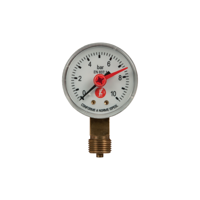 Manometro con tipologia attacco radiale 3/8" M, 0-4 bar, R225IY009 R225IY009 1