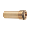 Pozzetto in ottone per l'alloggiamento del termometro 1/2"M - 45mm R227Y001 1
