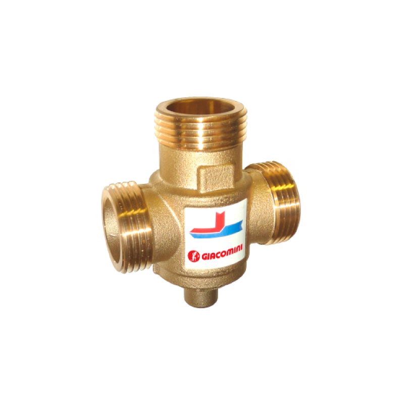 Valvola miscelatrice anticondensa con attacchi 1 1/4"M, 70 °C, DN32 R157AY064 1