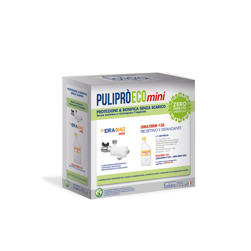 Defangatore Magnetico PuliPrò Eco Mini Foridra - PULIPECB PULIPECB 1 Defangatore Magnetico PuliPrò Eco Mini Foridra - PULIPECB PULIPECB 1