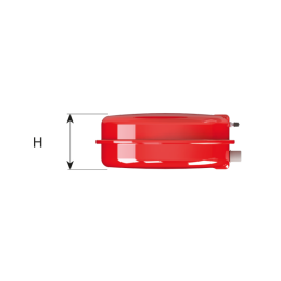 Cimm vaso espansione piatto CP 387 da 12 Litri, diametro 387 mm 7612 3