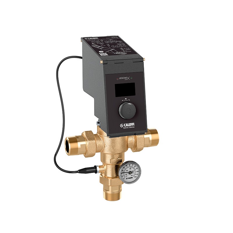 CALEFFI 600055 - Miscelatore elettronico ibrido DN 20 attacco 3/4" 600055 1