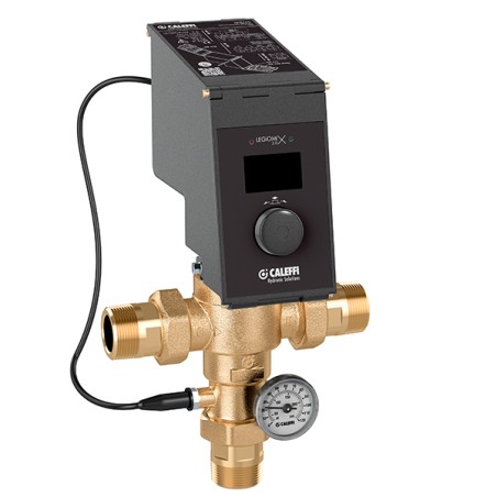 CALEFFI 600055 - Miscelatore elettronico ibrido DN 20 attacco 3/4" 600055 1