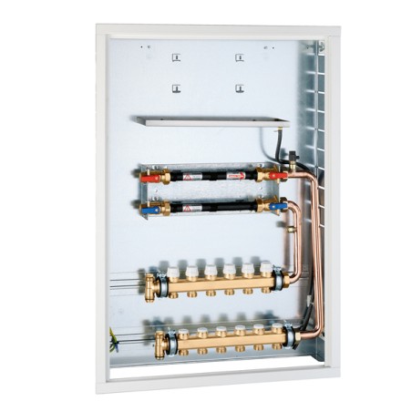 Caleffi Cassetta 70008H per PLURIMOD® con 8 Attacchi - Ideale per Impianti a Ventilconvettore 70008H 1