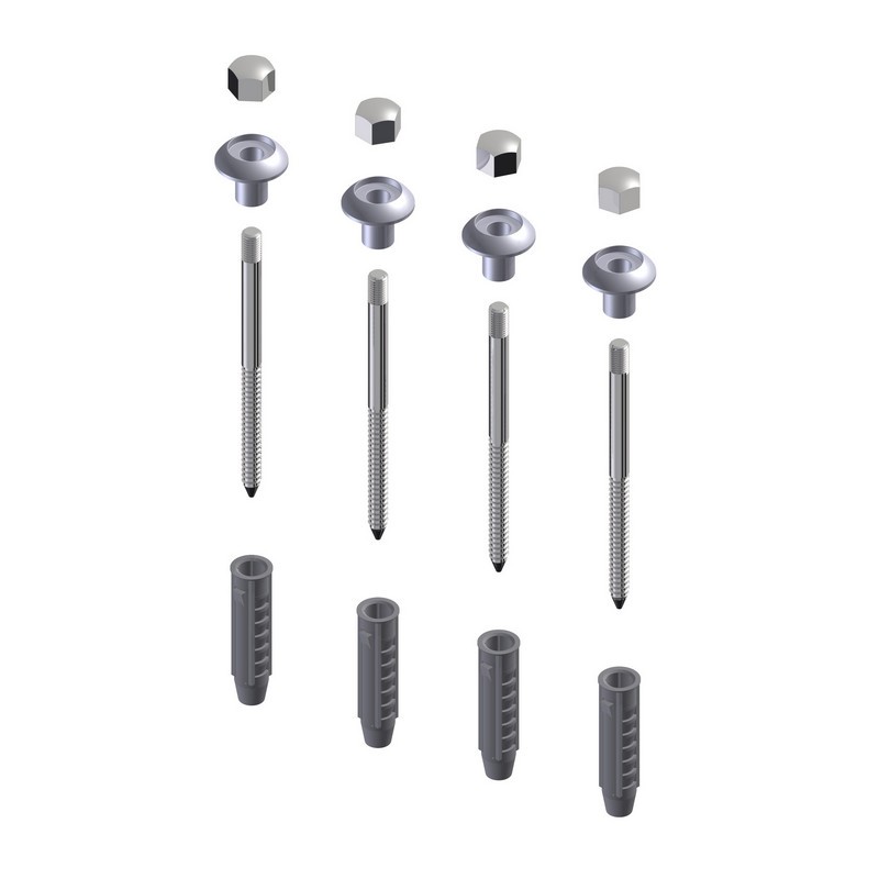 IDRAL 15409/4 - Kit di fissaggio a terra per vaso bidet WC 15409/4 1 IDRAL 15409/4 - Kit di fissaggio a terra per vaso bidet WC 15409/4 1