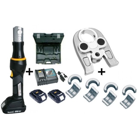 Kit MINIMAX 40 MGF 900979KT - Pressatrice con ganascia, 4 inserti TH (16, 20, 26, 32) e batteria 900979KT 1