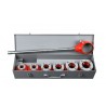 Filettatrice Manuale a Cricco MGF 901250 - Per Tubi da 1/2" a 2'' - Set Completo in Valigetta 901250 1