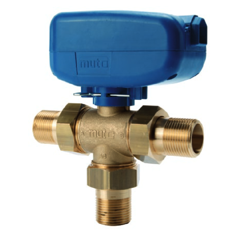 Valvola di zona a Sfera 3 Vie Ø 3/4" M/M Motorizzata TMO - Codice 7.030.01866 - MUT 7.030.01866 1 Valvola di zona a Sfera 3 Vie Ø 3/4" M/M Motorizzata TMO - Codice 7.030.01866 - MUT 7.030.01866 1
