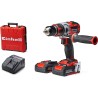 Trapano Avvitatore a Percussione Einhell TP-CD 18 Li-i BL - Potente e Versatile con 2 Batterie 4513861 4513861 1