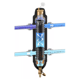 Separatore idraulico multifunzione attacco Ø 1 1/2" F portata 6 m3/h con coibentazione - 549508 Caleffi 549508 2