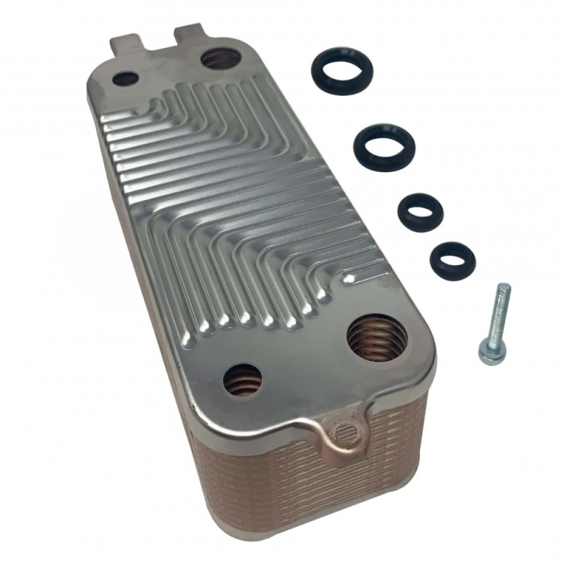 Scambiatore a 24 Piastre per Caldaie Buderus Logamax Plus GB172 e GB172i - Codice 87186402310 87186402310 1