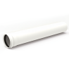 Tubo per Camino Fig 8-2000MH5 - Polipropilene Bianco, Maschio-Femmina, 80x2000mm 8-2000MH5 1