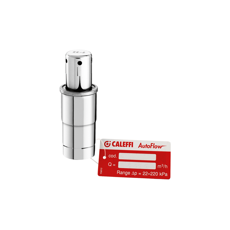 Cartuccia di ricambio in acciaio inox, portata 4 m³/h range 40-390 kPa Autoflow - Caleffi 044H0 XXX 044H0 XXX 1