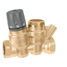 Regolatore Termostatico Rp 3/4" F e DN 20 per circuiti di ricircolo acqua calda sanitaria Caleffi 116150 116150 1