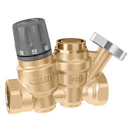 Regolatore Termostatico Rp 1/2" F e DN 15 per circuiti di ricircolo acqua calda sanitaria Caleffi 116240 116240 1