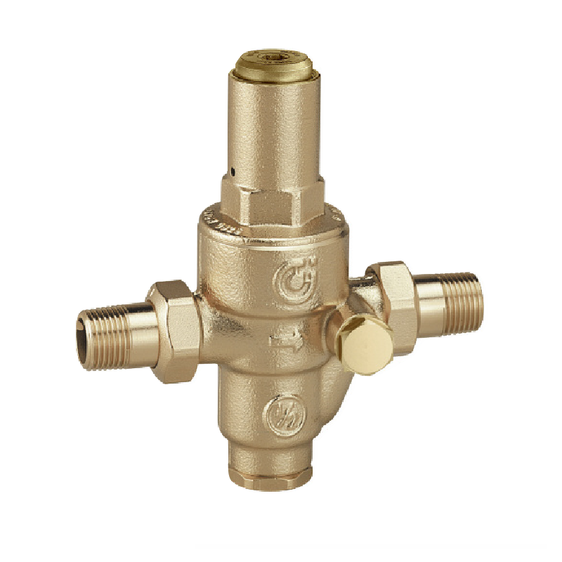 Riduttore di pressione Ø R 1/2" M bocchettone DN 15 con cartuccia estraibile, attacco manometro 1/4”F Caleffi 536045 536045 1