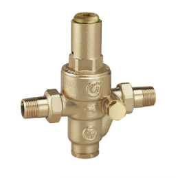 Riduttore di pressione Ø R 3/4" M bocchettone DN 20 con cartuccia estraibile, attacco manometro 1/4”F Caleffi 536055 536055 1