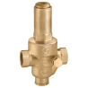 Riduttore di pressione G 1/2"F DN 15 cartuccia estraibile attacco manometro 1/4”F senza manometro Caleffi 536245 536245 1