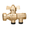 Valvola a sfera con ritegno omologato incorporato Caleffi 304140 3/4F X 3/4M 304140 1