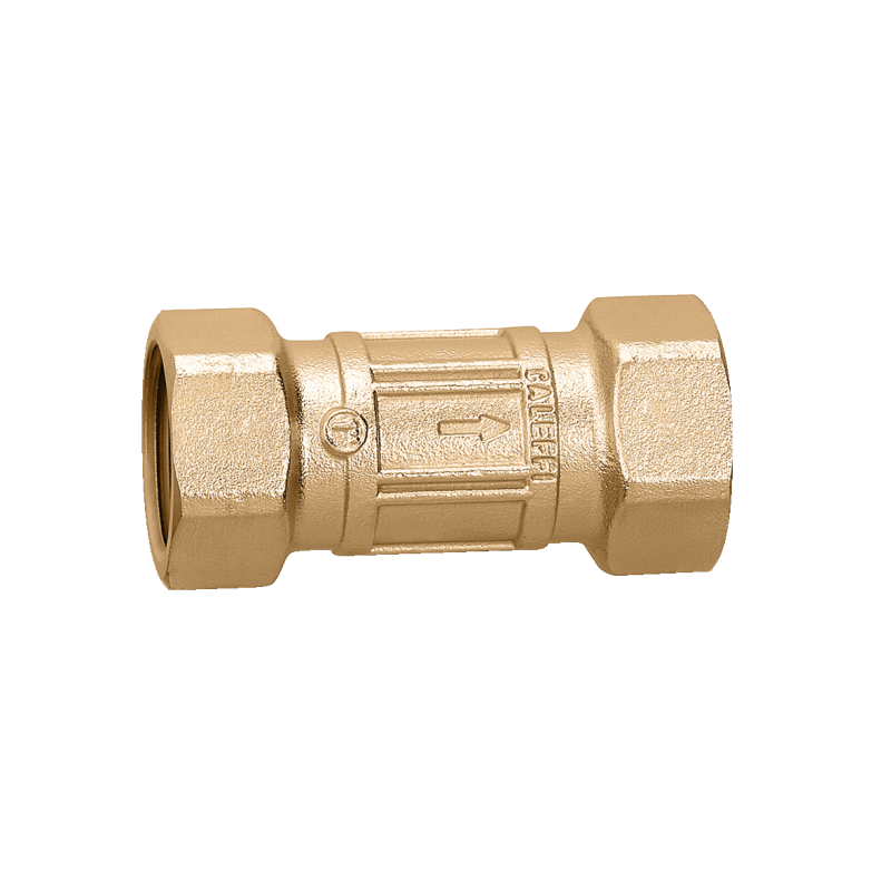 Valvola di ritegno G 1" F femmina - femmina, non controllabile, DN 25 tipo EB Caleffi 304760 304760 1 Valvola di ritegno G 1" F femmina - femmina, non controllabile, DN 25 tipo EB Caleffi 304760 304760 1