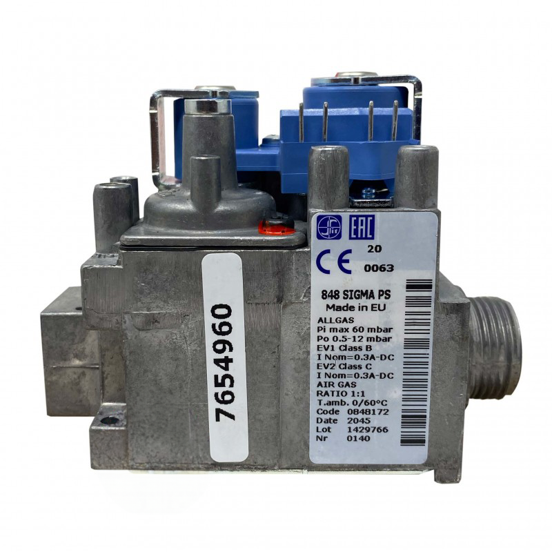 Valvola Gas SIT848 PS -NG1 caldaia Baxi Evolution Prime, Prime Mago 7219221 7219221 1 Valvola Gas SIT848 PS -NG1 caldaia Baxi Evolution Prime, Prime Mago 7219221 7219221 1