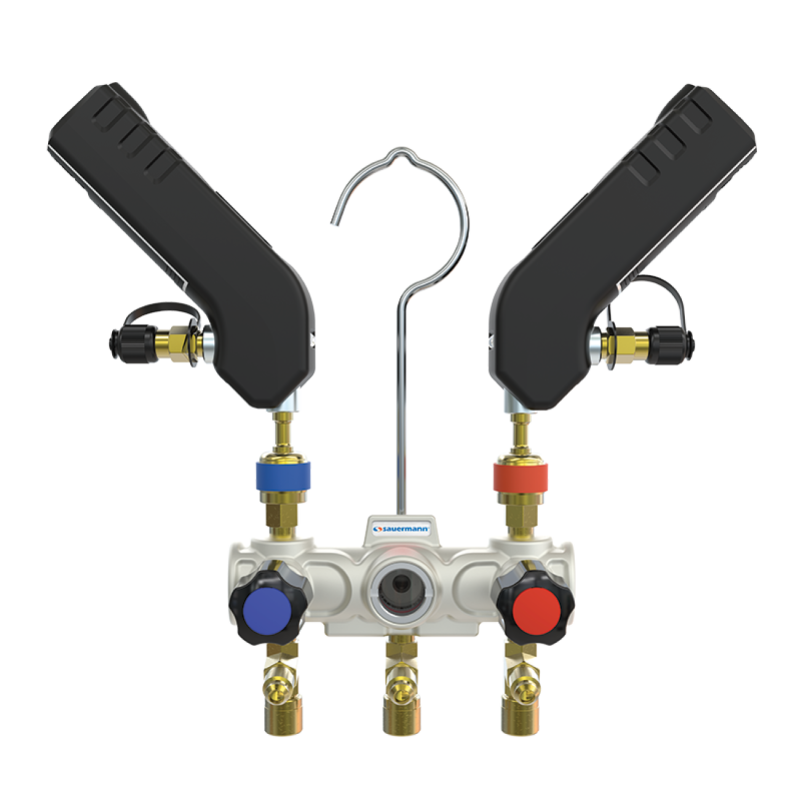 Manifold a 2 Vie Si-RM13 con Sonde Smart Wireless - Sauermann 025558 025558 1