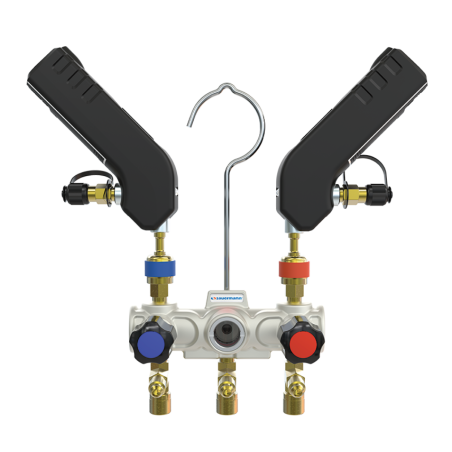 Manifold a 2 Vie Si-RM13 con Sonde Smart Wireless - Sauermann 025558 025558 1