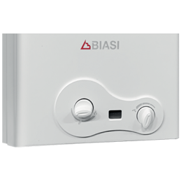 BIASI 1011400010 - Scaldabagno a Gas 14 Litri Camera Aperta LASER 14A Metano 1011400010 2
