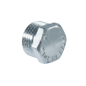 Tappo Maschio in Ottone Cromato 1/2" - Codice 106C12 TDM BRASS 106C12 1
