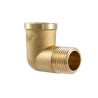 Gomito 90° M/F Pesante in Ottone Giallo 3/4" x 3/4" - Codice 210PH34 TDM BRASS 210PH34 1