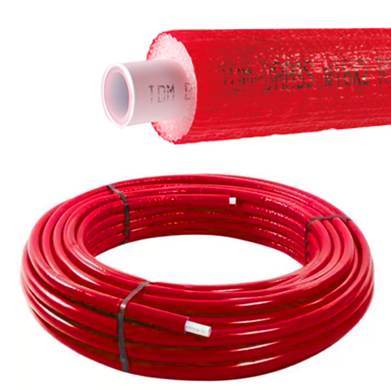 Tubo Coibentato in Polietilene PEX-AL-PEX Ø 32x3 in Rotolo di 25 MT - Codice 1090R 32ROSSO TDM BRASS 1090R 32ROSSO 1 Tubo Coibentato in Polietilene PEX-AL-PEX Ø 32x3 in Rotolo di 25 MT - Codice 1090R 32ROSSO TDM BRASS 1090R 32ROSSO 1