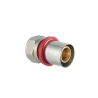 Adattatore diritto sede conica dado girevole 1/2"-16x2 per tubi multistrato a pressare TDM BRASS - Codice 16251216 16251216 1