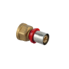 Raccordo diritto femmina 1/2"-16x2 per tubi multistrato a pressare TDM BRASS - Codice 16351216 16351216 1