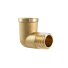 Gomito 90° m/f in ottone giallo 1"x1" TDM BRASS - Codice 210P01 210P01 1