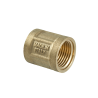 Manicotto f/f in ottone giallo 3/8"x3/8" TDM BRASS - Codice 22038 22038 1