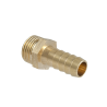 Raccordo portagomma maschio in ottone giallo 1/4"x6 TDM BRASS - Codice 468E1406 468E1406 1