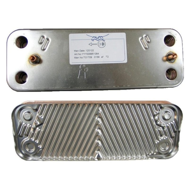 Scambiatore CB16 a 10 piastre Baxi 005686660 per ECO COMPACT, DUO-TEC, PULSAR 005686660 1