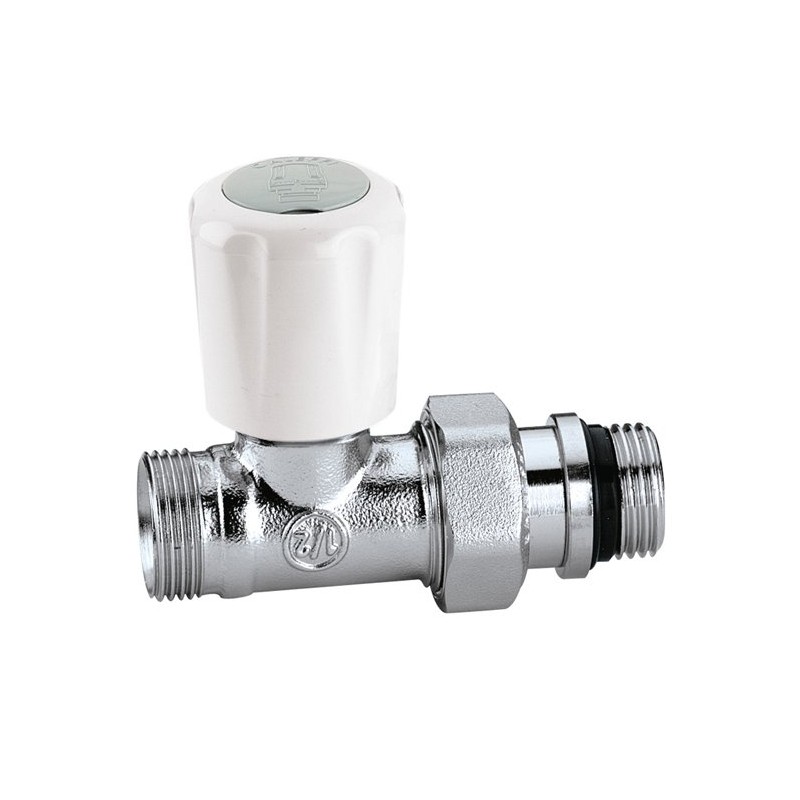 Valvola termostatizzabile con attacchi diritti 1/2" att. tubaz. 23 p. 1,5 Caleffi 339402 339402 1