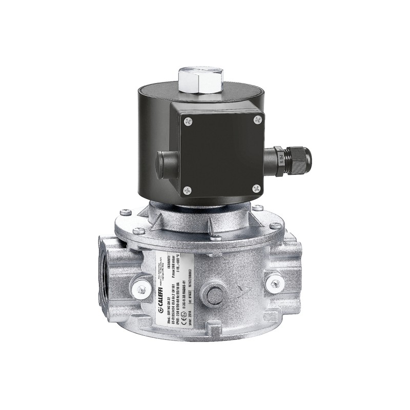 Elettrovalvola gas, normalmente chiusa Rp 3/4" (EN 10226-1) F, 230 V AC - Caleffi 838005 838005 1