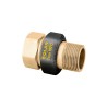 Raccordo a tre pezzi per impianti solari G 3/4" A (ISO 228-1) Mbocchettone, G 3/4" (ISO 228-1) Fbocchettone - Caleffi 588052