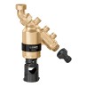 Disconnettore con geometria multifunzione completo di raccordo di collegamento al rubinetto in ing - Caleffi 580150
