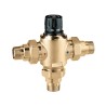 Miscelatore termostatico regolabile, con cartuccia intercambiabile G 1/2" A M, 4,0 m³/h, 30–65 °C - Caleffi 523043