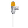 Valvola di sicurezza combinata temperatura e pressione G 3/4" A (ISO 228-1) M, 10 bar, Ø 22 - Caleffi 309501 309501 1