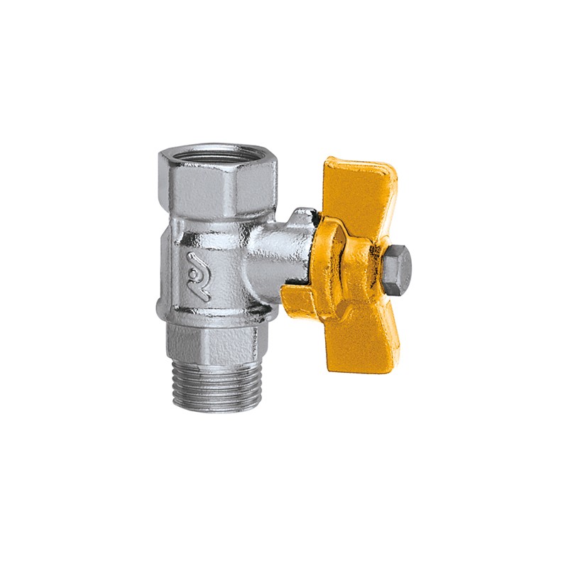 Rubinetto d'intercettazione 1/2" MF nichelato Caleffi 250400 250400 1