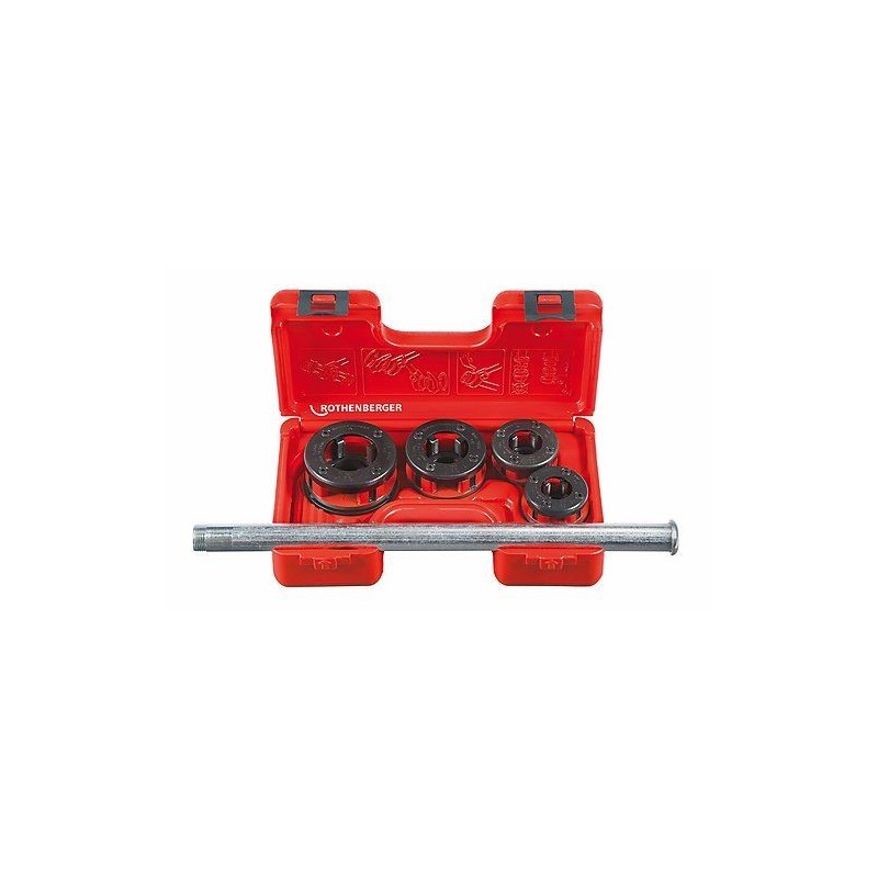 FILIERA SUPER CUT Set BSPT R, 1/2-1.1/4" IN CASSET 070781X 1 FILIERA SUPER CUT Set BSPT R, 1/2-1.1/4" IN CASSET 070781X 1