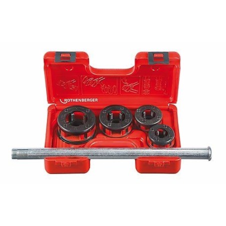 FILIERA SUPER CUT Set BSPT R, 1/2-1.1/4" IN CASSET 070781X 1