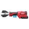 Tagliacavi idraulica cavi elettrici alluminio/metallo 18V 2,0Ah con ganascia M18 ONEHCC-201C ACSR SET Milwaukee 4933464304
