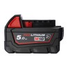 Batteria M18 5.0Ah resistente agli agenti chimici M18 B5-CR Milwaukee 4932479265